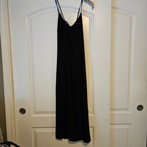 Old Navy Black Maxi Dress Women Size M Classic Closet Staple‎ Summer Vacation